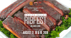 Desktop Screenshot of hudsonvalleyribfest.org